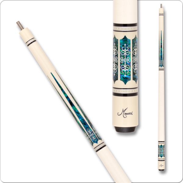 Meucci - 21st Century - Cream w/ Blue Inlays